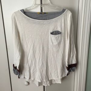 3/4 length sleeve shirt